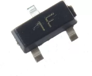 =1F  ترانزیستور NPN منفی 45 ولت 0.1 آمپر 45V0.1A BC847 = BC546 =BC547 =BC548  ( مشابه: 1Ft =1FW =1E= ) TRNS00