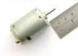 MOTD12V آرمیچر یا موتور دایره ای طول شفت کوتاه 9 میلیمتر قطر شفت 2.2 میلیمتر . ولتاژ 12 ولت - اورجینال