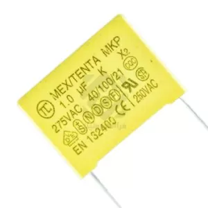 1UF275V خازن 1 میکروفاراد 275 ولت - خازن MKP ( مشابه: 1UF250V ) 1UF275V خازن 1 میکروفاراد 275 ولت - خازن MKP ( مشابه: 1UF250V )