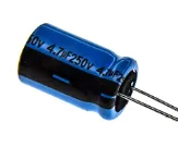 4.7UF250V خازن 4.7 میکروفاراد 250 ولت - خازن الکترولیتی 4.7UF250V خازن 4.7 میکروفاراد 250 ولت - خازن الکترولیتی