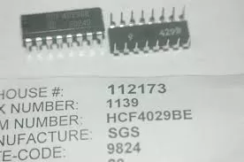 HCF4029BE DIP - اورجینال