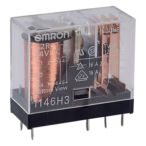 R24V8P16A رله ست کنترل 24 ولت 16 آمپر 8 پایه - OMRON G2R-1-E R24V8P16A رله ست کنترل 24 ولت 16 آمپر 8 پایه - OMRON G2R-1-E