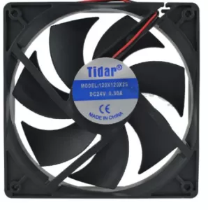 F24V1212 فن 24 ولت 12*12*3.8 0.24A بلبرینگ - اورجینال