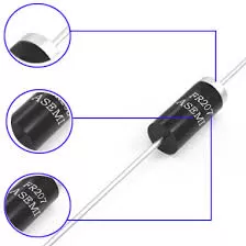 FR207 دیود 1000 ولت 2 آمپر D2A1000V( مشابه: 1N5392 - GP15J - 1N5062 - MUR260 RL205 ) FR207 دیود 1000 ولت 2 آمپر D2A1000V( مشابه: 1N5392 - GP15J - 1N5062 - MUR260 RL205 )