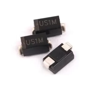 UF4007 =US1M دیود 1000 ولت 1 آمپر D1A1000V فوق سریع (در فرکانسهای بالا، در مبدلها، بعنوان دیود هرزگرد) - اورجینال UF4007 =US1M دیود 1000 ولت 1 آمپر D1A1000V فوق سریع (در فرکانسهای بالا، در مبدلها، بعنوان دیود هرزگرد) - اورجینال