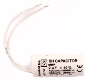 R2.5UF450V خازن کتابی 2.5 میکروفاراد 450 ولت - خازن راه انداز پمپ R2.5UF450V خازن کتابی 2.5 میکروفاراد 450 ولت - خازن راه انداز پمپ