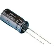 47UF16V خازن 47 میکروفاراد 16 ولت NICHICON - خازن الکترولیتی