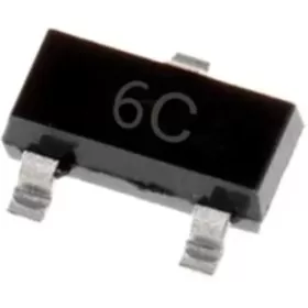 =6C ترانزیستور NPN منفی 45 ولت 0.5 آمپر  bc337 = BC817-40   TRNS00