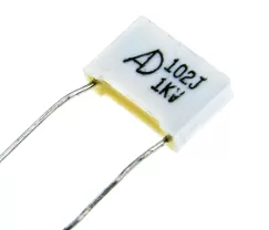 1NF1KV خازن 1 نانوفاراد 1000 ولت - خازن MKP